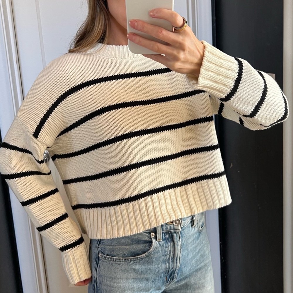 Jenni kayne crewneck crop
